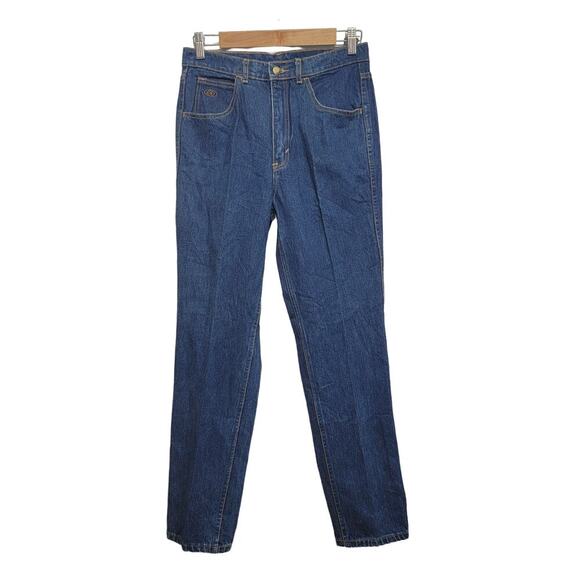 VTG NWT Dors Jeans Midwash Denim Straight Cut High Waist 29